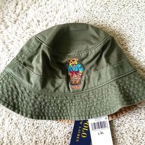 NWT POLO Ralph Lauren mens bucket hat